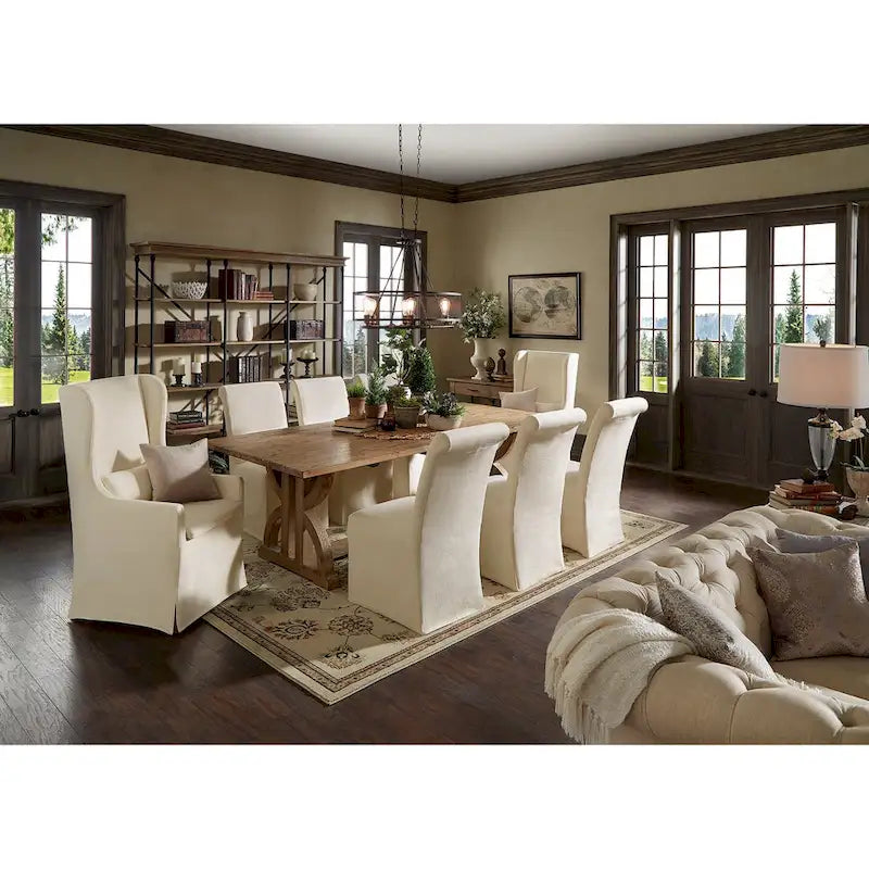 Sedia da pranzo Potomac Wingback