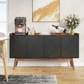 Credenza da 55 pollici, mobile da cucina, credenza da bar con contenitore e ante per sala da pranzo, soggiorno, ingresso