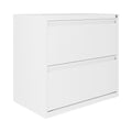 Armadietto portadocumenti laterale a 2 cassetti largo 76 cm