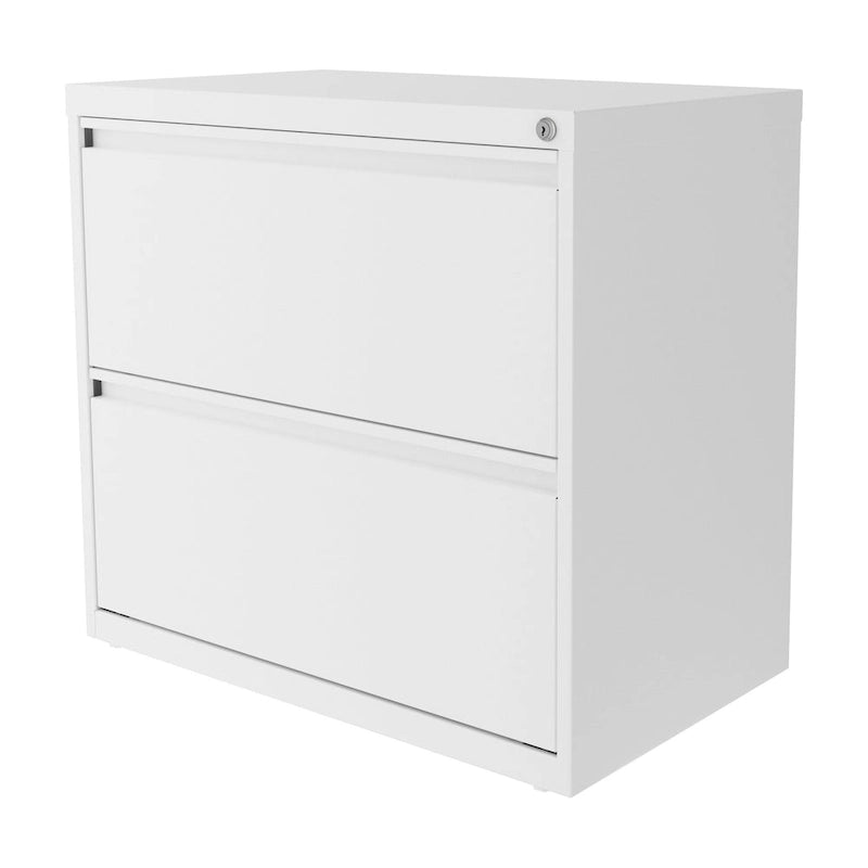 Armadietto portadocumenti laterale a 2 cassetti largo 76 cm