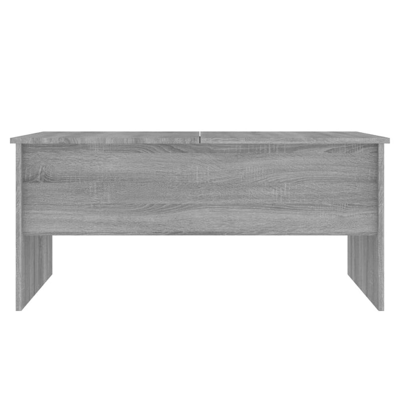Tavolino da caffè sollevabile con contenitore nascosto - 102,1 x 50,5 x 46,5 cm