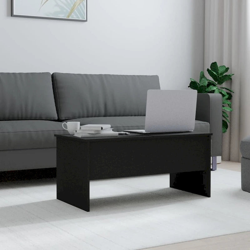 Tavolino da caffè sollevabile con contenitore nascosto - 102,1 x 50,5 x 46,5 cm