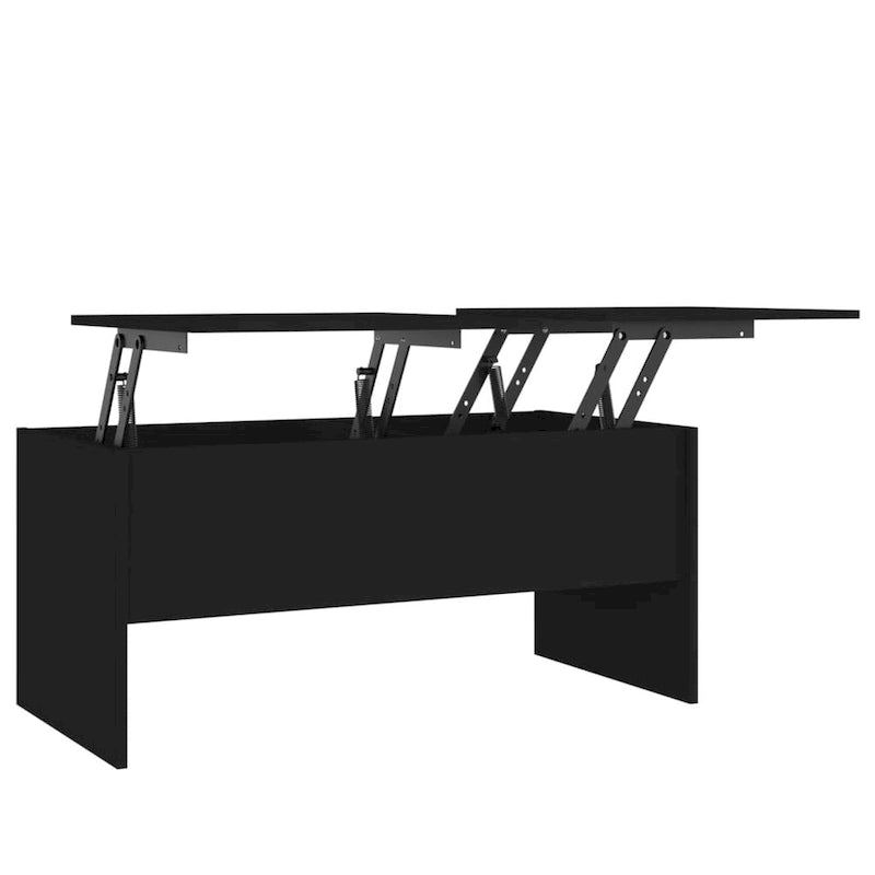 Tavolino da caffè sollevabile con contenitore nascosto - 102,1 x 50,5 x 46,5 cm