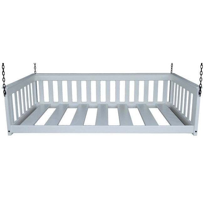 Divano letto a sospensione Pine Twin Mission con catena