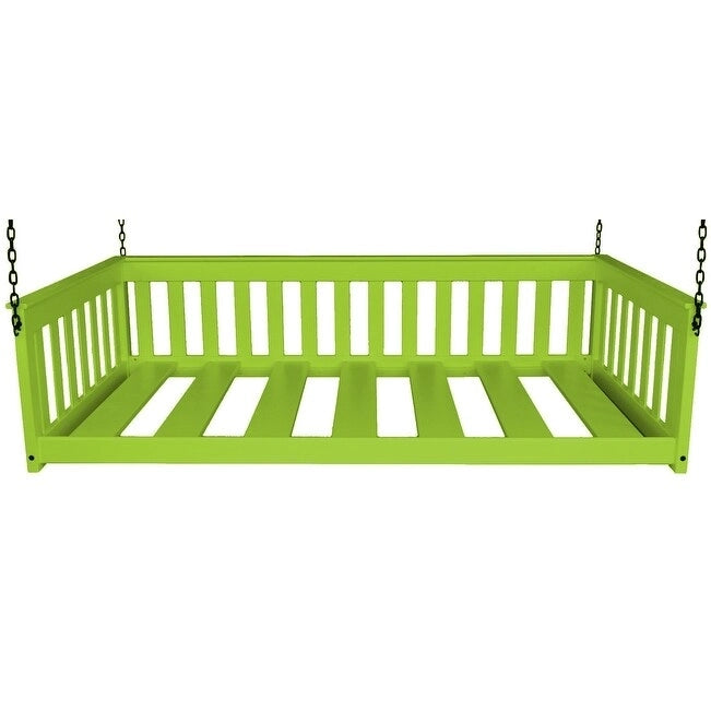Divano letto a sospensione Pine Twin Mission con catena