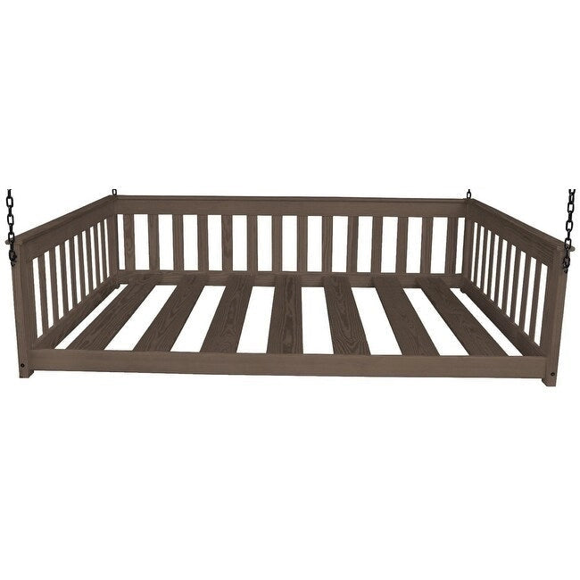 Divano letto a sospensione Pine Twin Mission con catena