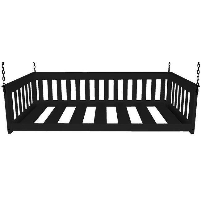 Divano letto a sospensione Pine Twin Mission con catena
