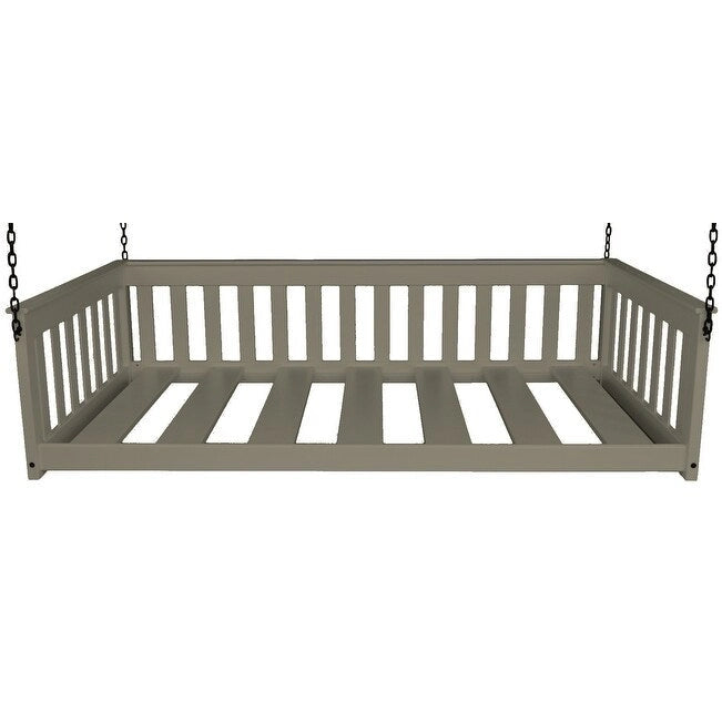 Divano letto a sospensione Pine Twin Mission con catena