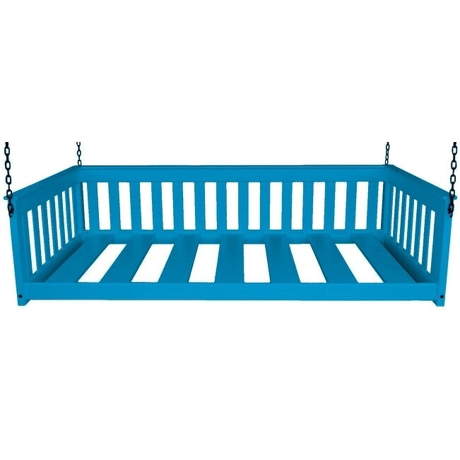 Divano letto a sospensione Pine Twin Mission con catena