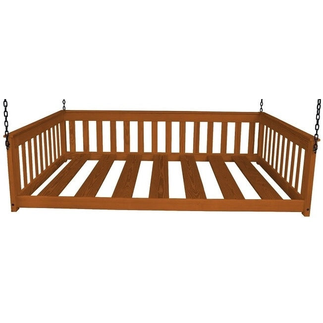 Divano letto a sospensione Pine Twin Mission con catena