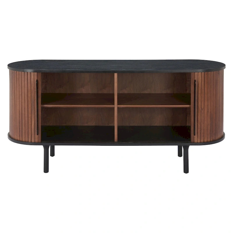 Koriana Credenza Nera e Noce