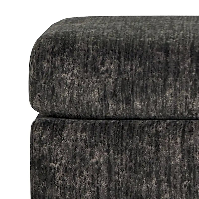 Pouf contemporaneo da soggiorno con rotelle - 89 L x 63,5 P x 48,2 A cm