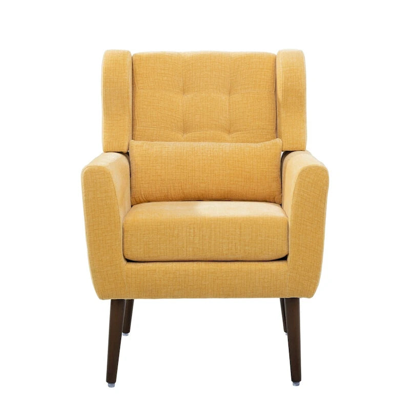 Poltrona di design moderna, sedia da lettura comoda, poltrona lounge