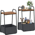 Set di 2 Tavolini Laterali - 16,93P x 14,57L x 24,02A